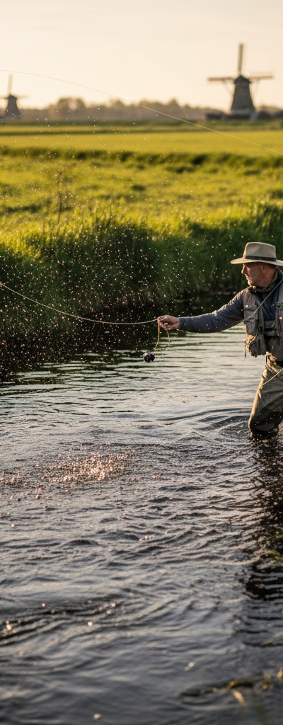 Vliegvissen in de polder: Insecten en imitaties
