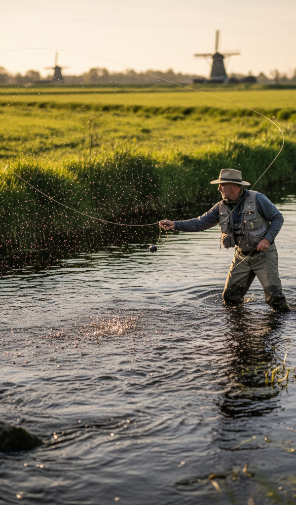 Vliegvissen in de polder: Insecten en imitaties
