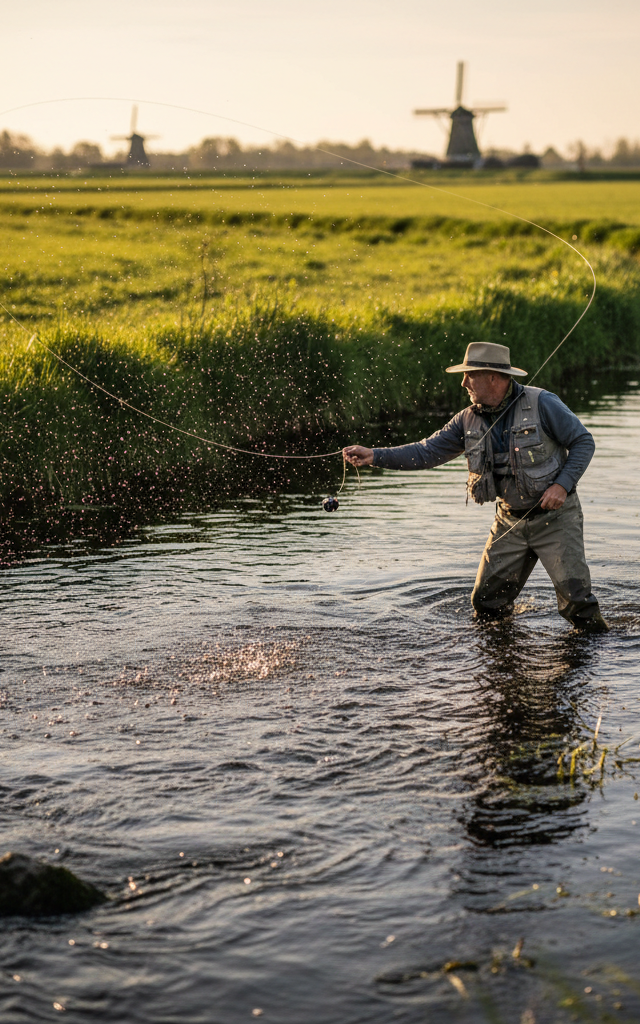 Vliegvissen in de polder: Insecten en imitaties