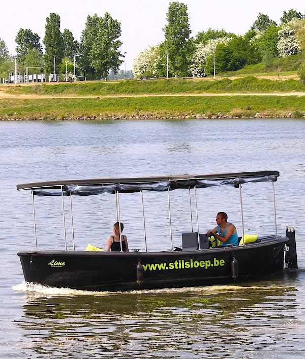 Stilsloep/Elektrisch Bootverhuur Maasplassen